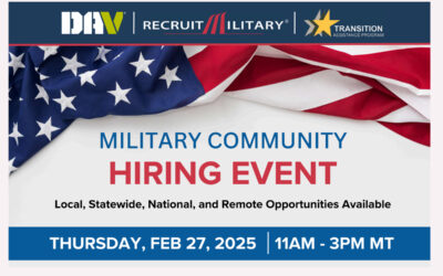 RecruitMilitary: Job Fair at Fort Bliss; February 27, 2025