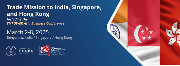 Explore India, Singapore, and Hong Kong with ITA, Mach 2-8, 2025
