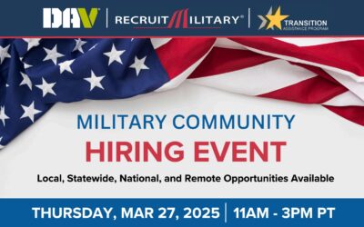 RecruitMilitary: Job Fair At Joint Base Lewis McChord; March 27, 2025