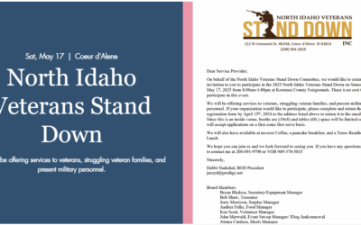 North Idaho Veterans Stand Down; May 17, 2025