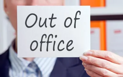 Out of the office? Nobody cares. Blog by rob Campbell