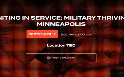 Uniting in Service: Military Thriving Minneapolis: September 12, 2025