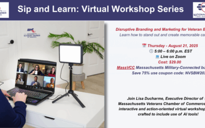 Disruptive Branding and Marketing for Veteran Businesses; August 21, 2025