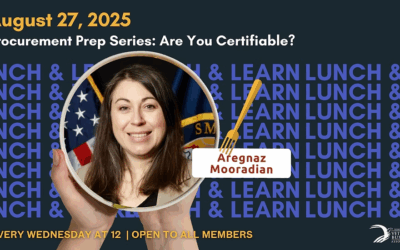 NC Veteran Business Association : LUNCH & LEARN SERIES, Procurement Prep Series: Are You Certifiable? August 27, 2025