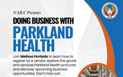 How to Do Business with Parkland Health (virtual); September 30, 2025