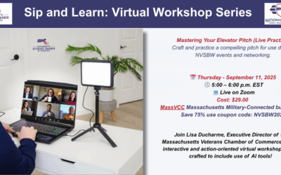 Mastering Your Elevator Pitch (Live Practice); September 11, 2025