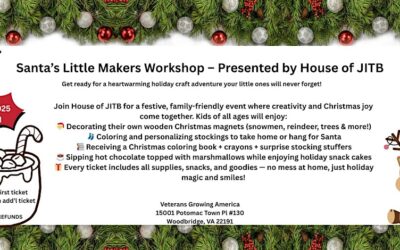 Santa’s Little Makers Workshop – Presented by House of JITB: December 6, 2025