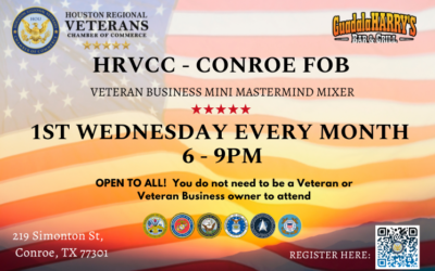 Houston Regional Veterans Chamber of Commerce: HRVCC Conroe FOB Networking Mixer ; February 4, 2026