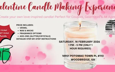 Veterans Growing America: Valentine Candle Making Experience; February 14, 2026