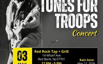 NJ Veterans Chamber of Commerce: Tunes for Troops concert : May 3rd, 2026