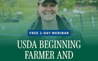 Farmer Veteran Coalition: USDA Beginning Farmer and Rancher Veterans Webinar Series