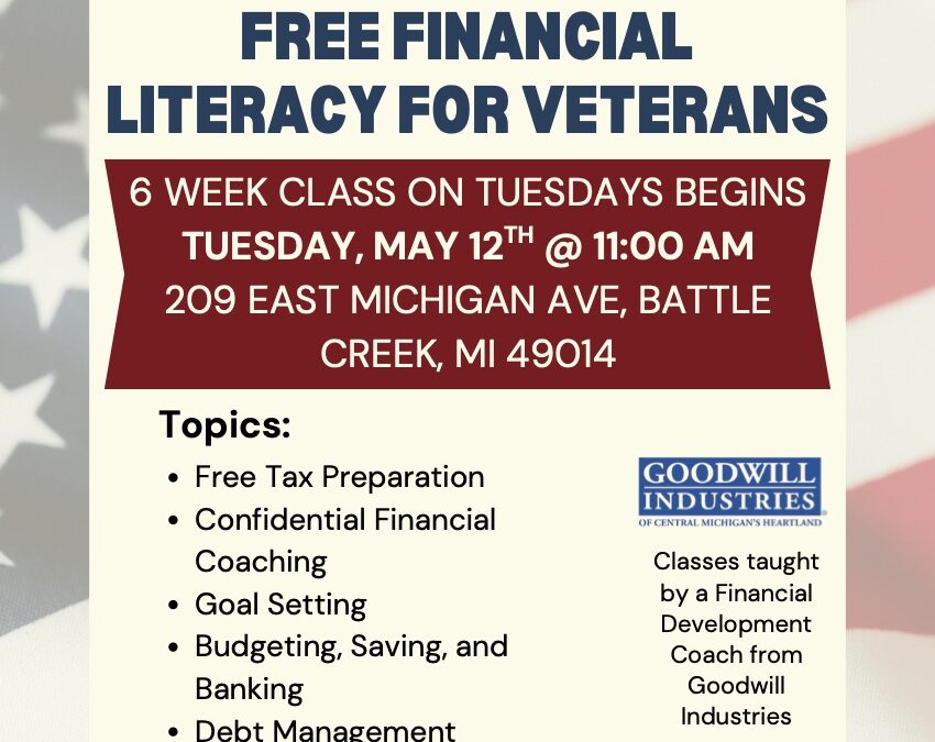 Veterans 1st: Free Financial Literacy for Veterans; May 12, 2026