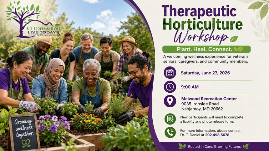 CTLDomGroup: Gardening with Purpose: June 27, 2026