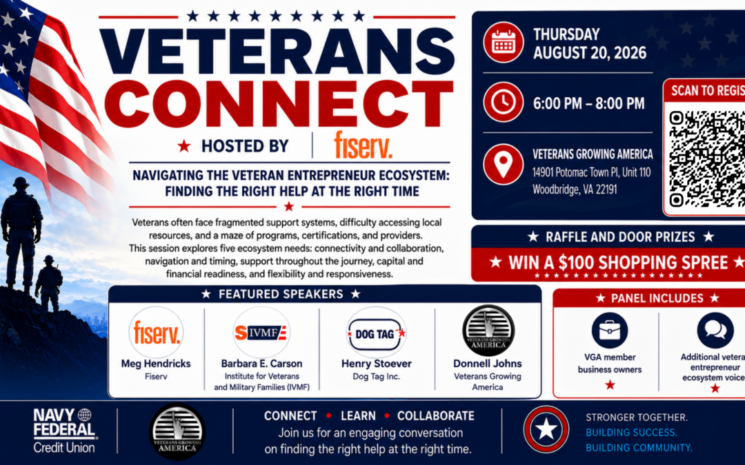 Veterans Growing America: Veterans Connect: August 20, 2026