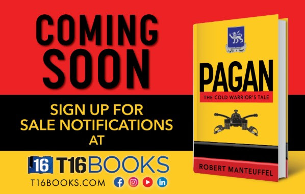 Tactical 16 Publishing: Robert Manteuffel’s book is coming soon